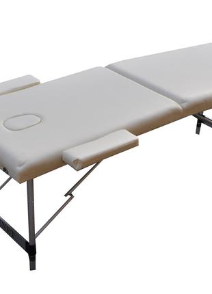 Масажний стіл ZENET ZET-1044 розмір S бежевий з регулюванням п...