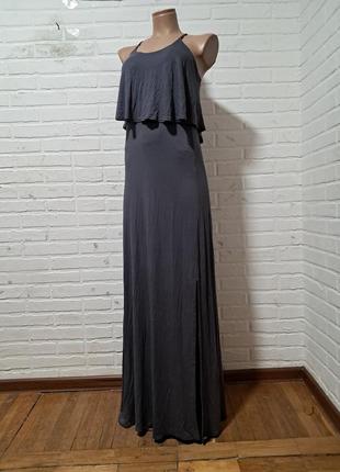 Очень красивое новое женское длинное платье сарафан суперстрейч