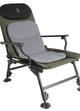 Крісло розкладне bo-camp carp black/grey/green (1204100)