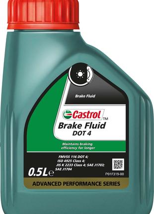 Тормозная жидкость CASTROL Brake Fluid DOT4 0.5л