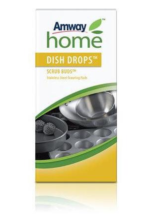 Набор металлических губок dish drops 4 шт