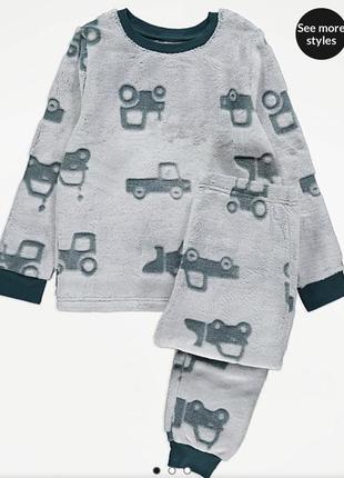 Мягкая флисовая пижама джордж для мальчика. george. от 4 до 6 лет