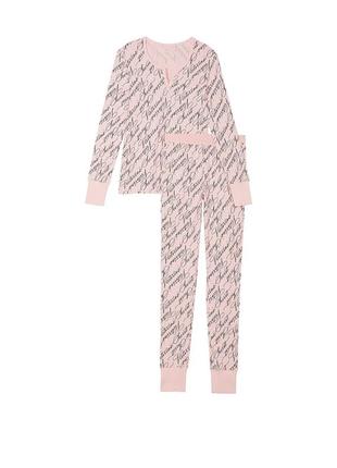 Термо пижама виктория сикрет розовая victoria’s secret