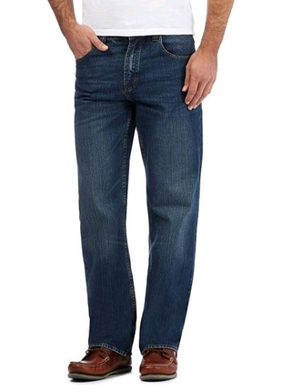 Чоловічі класичні джинси джинсові брюки штани великий розмір бата