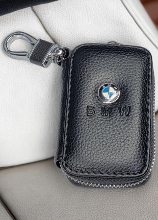 Чехол для ключей с карабином BMW
