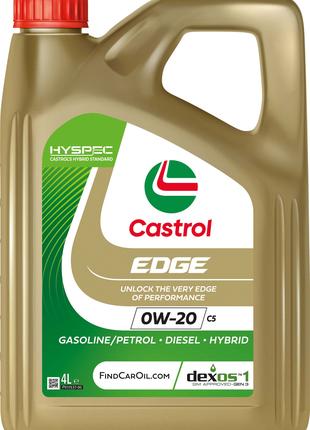 Моторное масло Castrol EDGE 0W-20 C5 4л