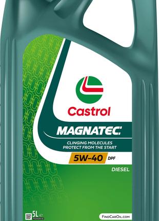 Моторное масло Castrol Magnatec Diesel 5W-40 DPF 5л