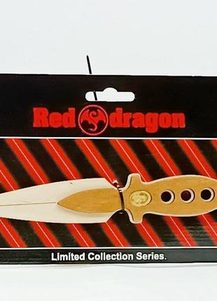 Нож star toys "red dragon" деревянный 12345-7