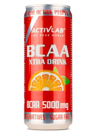 Аминокислота BCAA Activlab BCAA Xtra Drink, 330 мл Апельсин