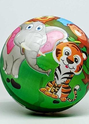Мяч shantou "животные" резиновый 16 см 8745-976