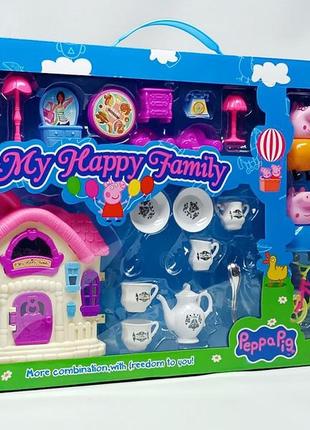 Игровой набор star toys пеппа "my happy family" фигурки 2285-a