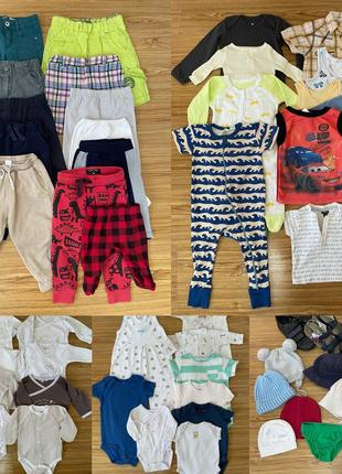 Пакет детской одежды и обуви для мальчика с рождения до 2 лет ...
