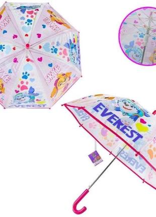 Зонтик paw patrol скай та еверест для дівчинки зонт, парасольк...