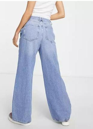 Широкие джинсы палаццо adalae denim new look 48-50 размер