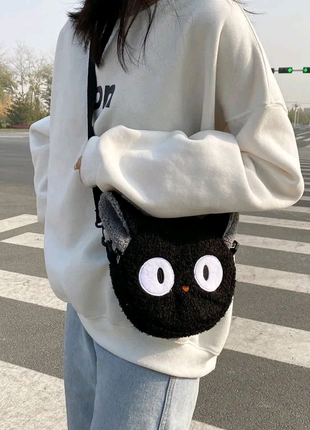 Дитяча, підліткова сумка Котик у корейському стилі