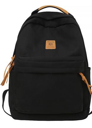 Рюкзак Lesko 81227 Black 20L с карманом для ноутбука подростко...