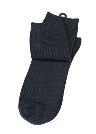 Темно-серые фактурные носки из бамбука, размер 41-47