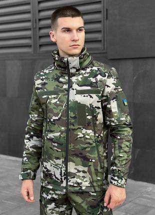 Куртка мужская демисезонная с капюшоном мультикам Pobedov Moti...