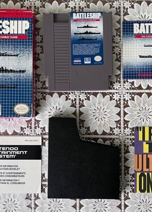 Battleship гра для NES регіон NTSC