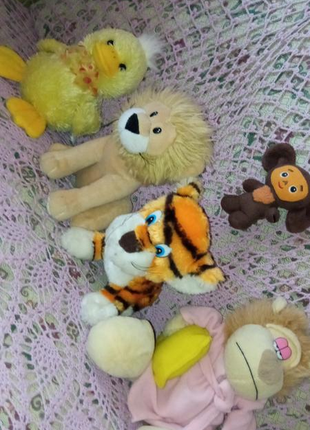 Мягкие игрушки 21 cм/мягкая игрушка/детская игрушка/лев/тигр/ц...