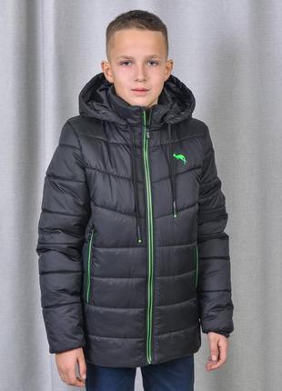 Демісезонна куртка для хлопчика подростка 01мо