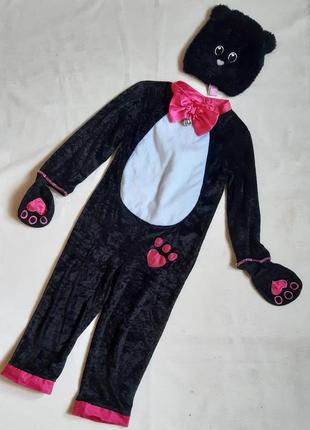 Кошечка tu англия карнавальный костюм комбинезон кошка на 3-5 лет