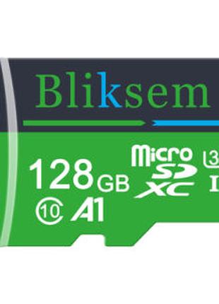 Карта пам'яті Bliksem micro SD 64Gb U3 A1 class 10 без адаптера