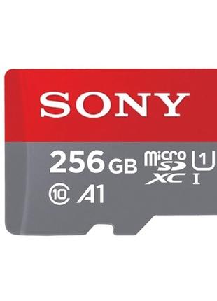 Карта пам'яті SONY microSD 256GB з адаптером