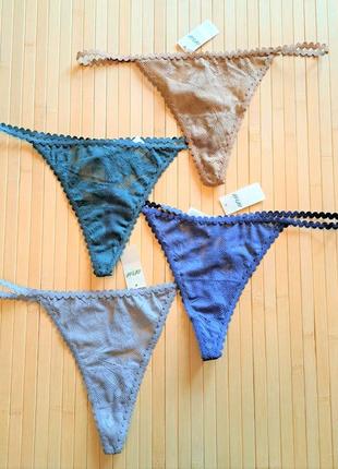 Комплект из 4х трусиков aerie american eagle