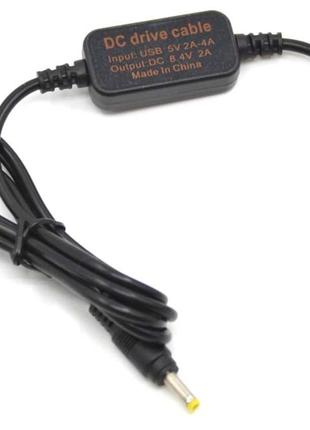 USB-кабель перетворювач живлення для муфти фотокамери 8,7В (DM...
