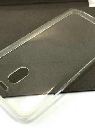 Чехол на Meizu M6 Note накладка бампер SMTT силиконовый прозра...