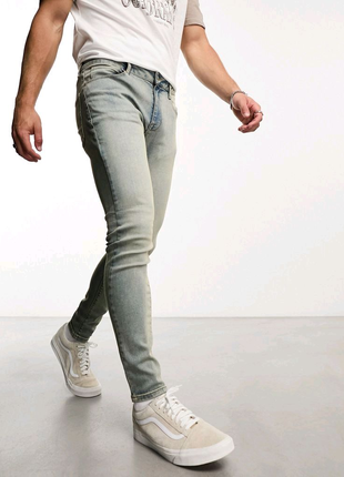 Чоловічі завужені джинси джинсові брюки штани