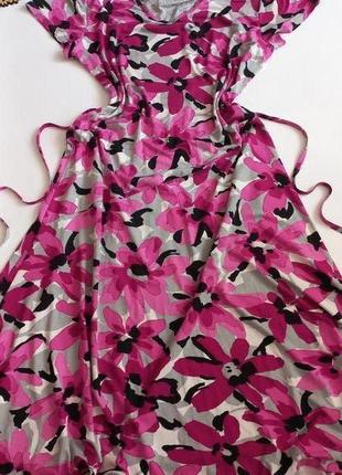 Платье 48 50 размер миди офисная натуральная ткань бюстье