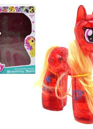 Фігурка зі світлом "My little pony", червона