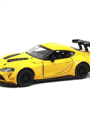 Машинка KINSMART "Toyota GR Supra Racing Concept", жовта