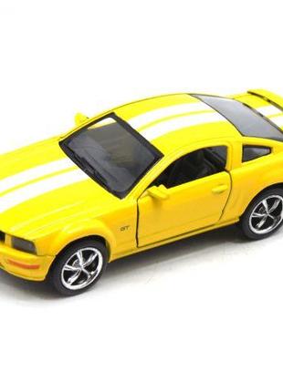 Машинка Kinsmart "Ford Mustang GT 2006" (жовта)