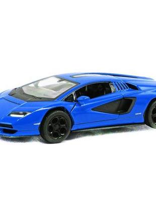 Машинка металева "Lamborghini countach", синій