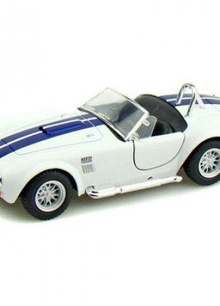 Машинка KINSMART "Shelby Cobra 427" (біла)