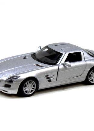 Машинка KINSMART "Mercedes-Benz SLS AMG" (срібляста)