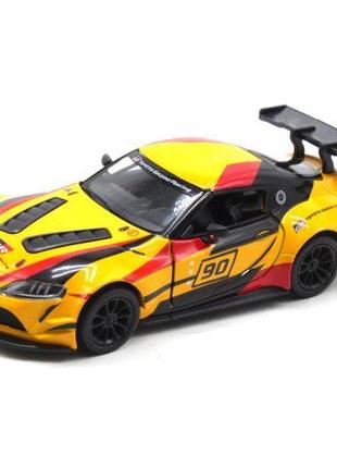 Машинка Kinsmart "Toyota GR Supra" (жовта)