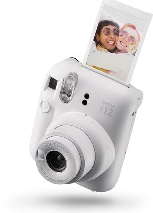 Камера моментальной печати Fuji INSTAX MINI 12 Clay White