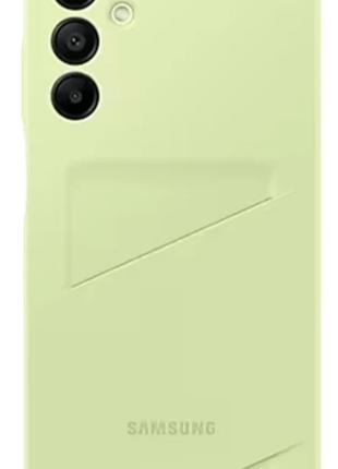 Чехол Samsung A15 Card Slot Case EF-OA156TMEGWW Lime