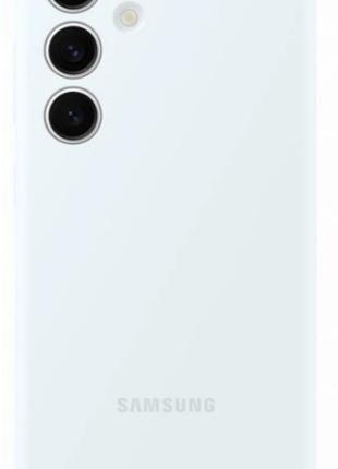 Чехол Samsung S24 Silicone Case White EF-PS921TWEGWW