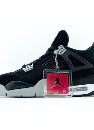 Мужские / женские кроссовки Nike Air Jordan 4 Retro SE Black C...