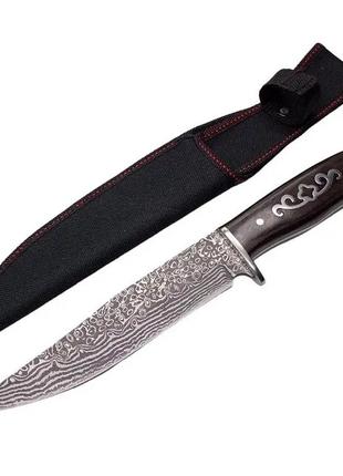 Нож охотничий "Дамаск" 31 см/13 см