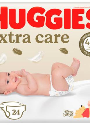 Подгузники Huggies Extra Care Size Размер 2 (3-6 кг) 24 шт (50...