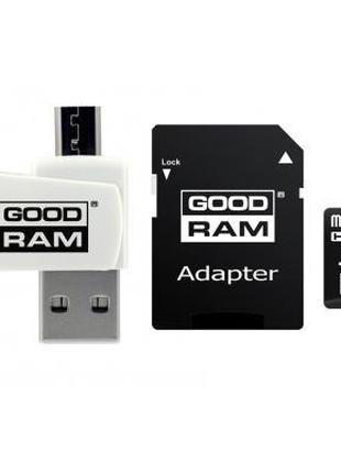 Картка пам'яті Goodram 32GB microSDHC class 10 UHS-I (M1A4-032...