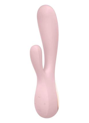 Смарт вибратор-кролик Satisfyer Mono Flex Mauve, 2 мотора, упр...