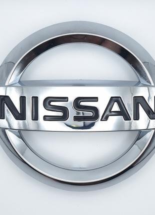 Эмблема логотип Nissan на решётку радиатора (хром) 153*131 мм