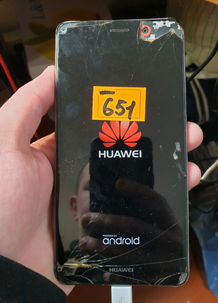 Huawei TRT-LX1 Y7 2017 на запчасти смартфон телефон донор битый